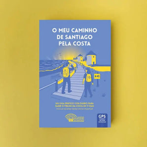 Capa do guia do Caminho Português da Costa "O Meu Caminho de Santiago pela Costa"